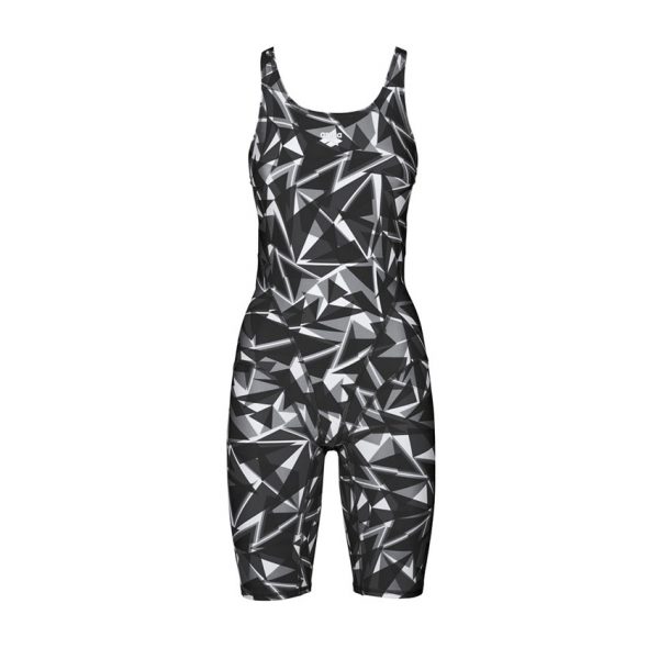 Arena Shattered Black Legged Swimsuit