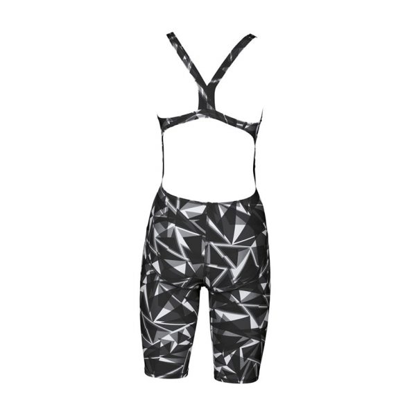 Arena Shattered Black Legged Swimsuit