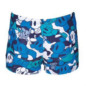 Arena Boys Camo Kun Blue Swim Shorts