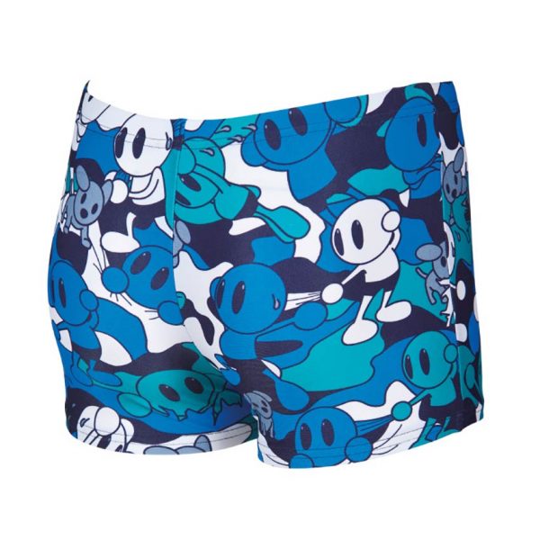 Arena Boys Camo Kun Blue Swim Shorts
