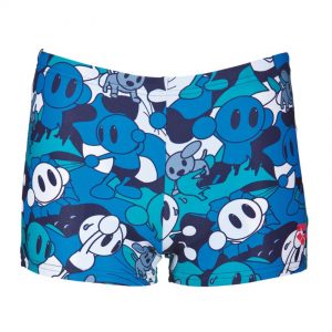 Arena Boys Camo Kun Blue Swim Shorts
