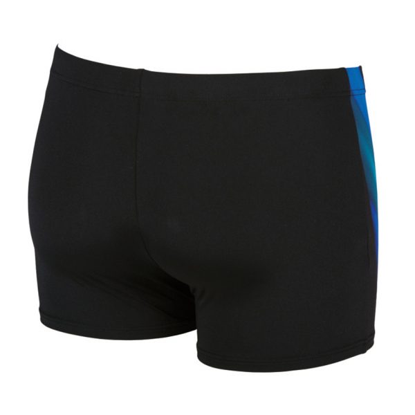 Arena Mens Black Blue Iridiscent Swim Short