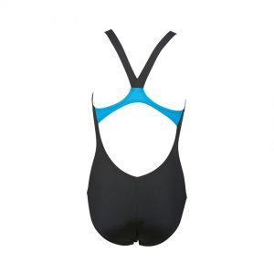 Arena Swim&Roll Girls Swimsuit Black