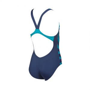 Arena Swim&Roll girls swimsuit blue
