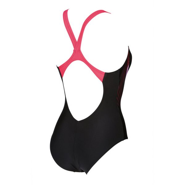 Arena Fluency Black Red Swimsuit