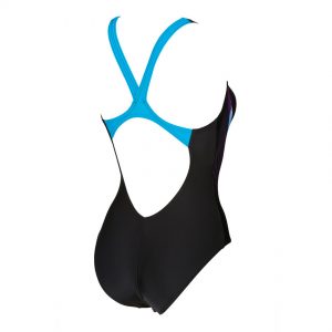 Arena Fluency Black Blue Swimsuit