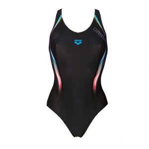 Arena Fluency Black Blue Swimsuit