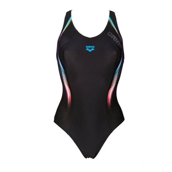 Arena Fluency Black Blue Swimsuit