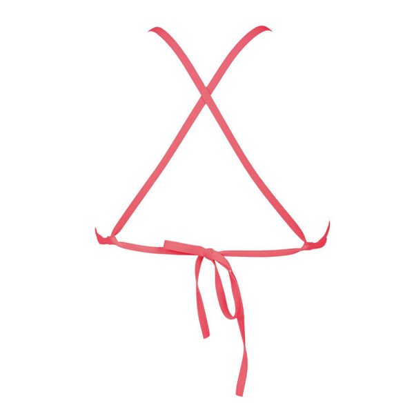 Fluo Red Arena Triangle Feel Bikini Top