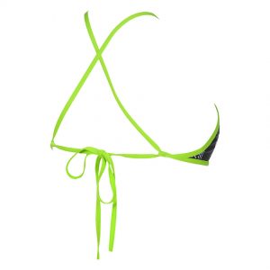 Black Green Arena Triangle Feel Bikini Top