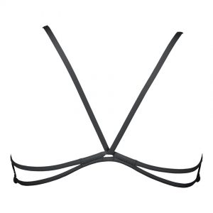 Black Arena Bandeau Bikini Top