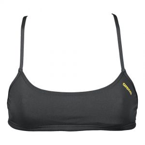Black Arena Bandeau Bikini Top