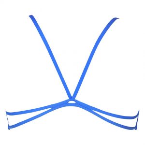 Blue Arena Bandeau Bikini Top