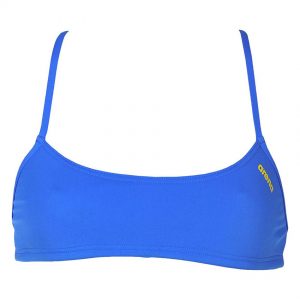 Blue Arena Bandeau Bikini Top