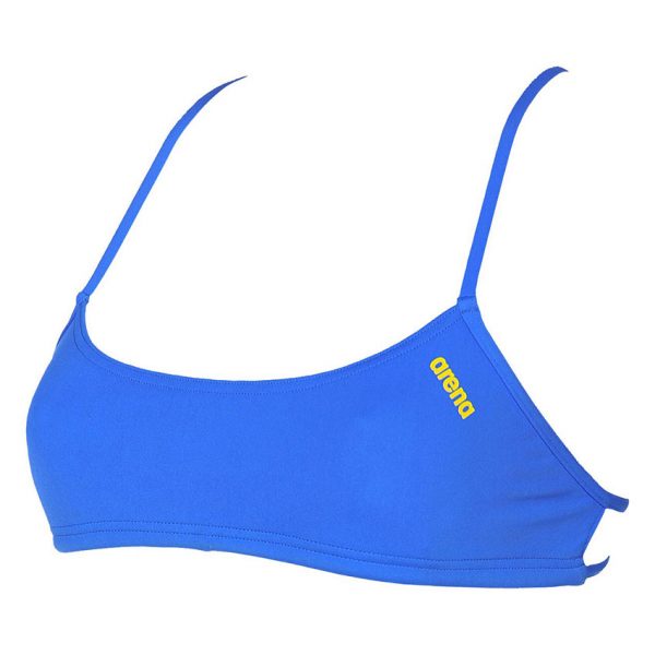 Blue Arena Bandeau Bikini Top