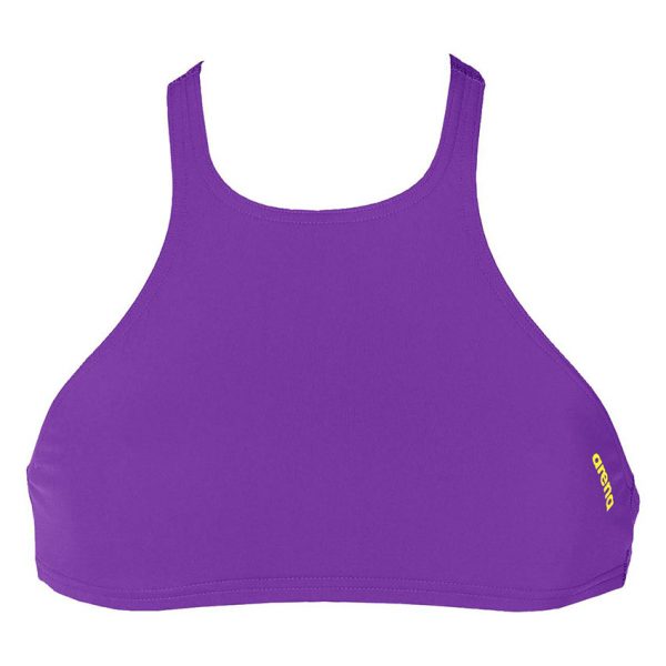 Purple Arena Crop Bikini Top