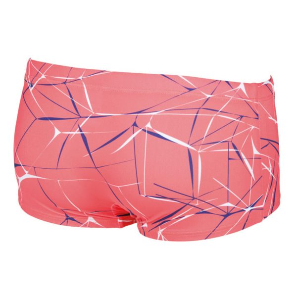 Arena Fluo Red Water Low Waist Shorts