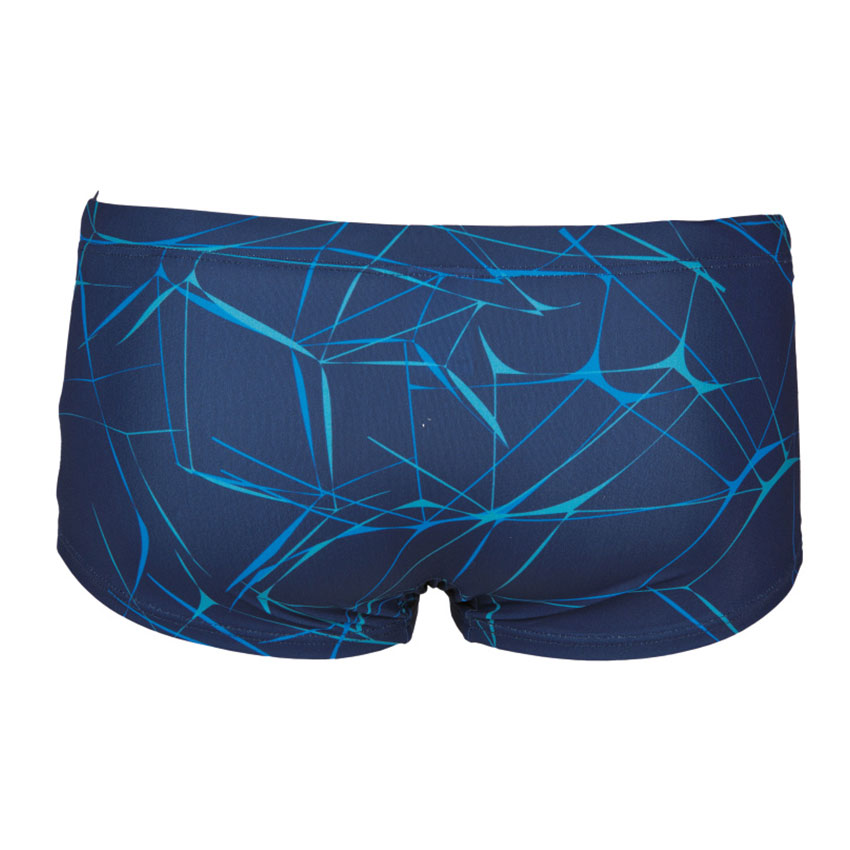 Arena blue Water low waist shorts are also available in black and blue