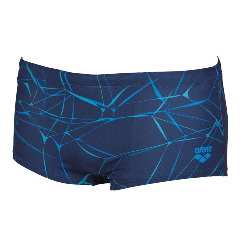 Arena blue Water low waist shorts are also available in black and blue