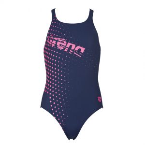 Arena Girls Illusion Blue Swimsuit