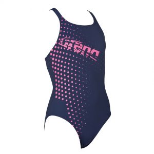 Arena Girls Illusion Blue Swimsuit