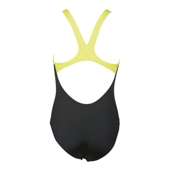 Arena BigLogo Girls Black Swimsuit