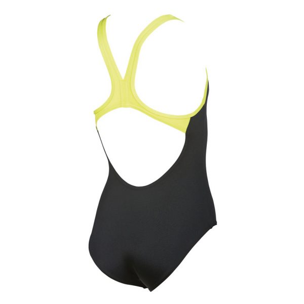 Arena BigLogo Girls Black Swimsuit