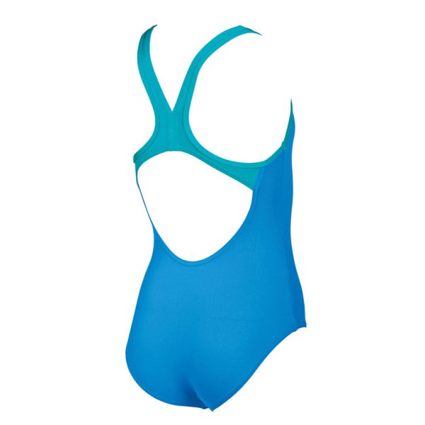 Arena BigLogo Girls Blue Swimsuit