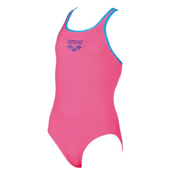 Arena BigLogo Girls Pink Swimsuit
