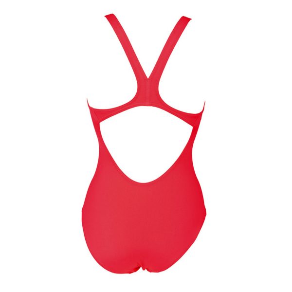 Arena 'Solid Pro' Medium Leg Fluo Red Swimsuit