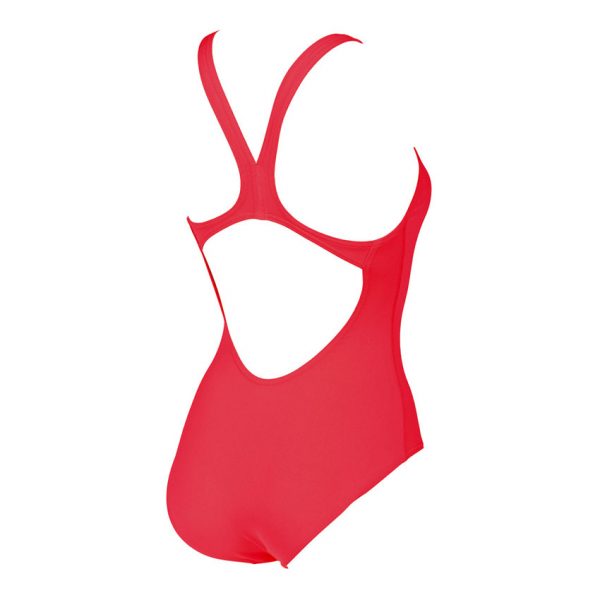 Arena 'Solid Pro' Medium Leg Fluo Red Swimsuit