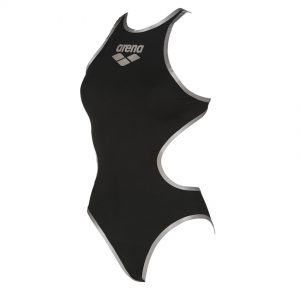 Biglogo One Arena black silver swimsuit