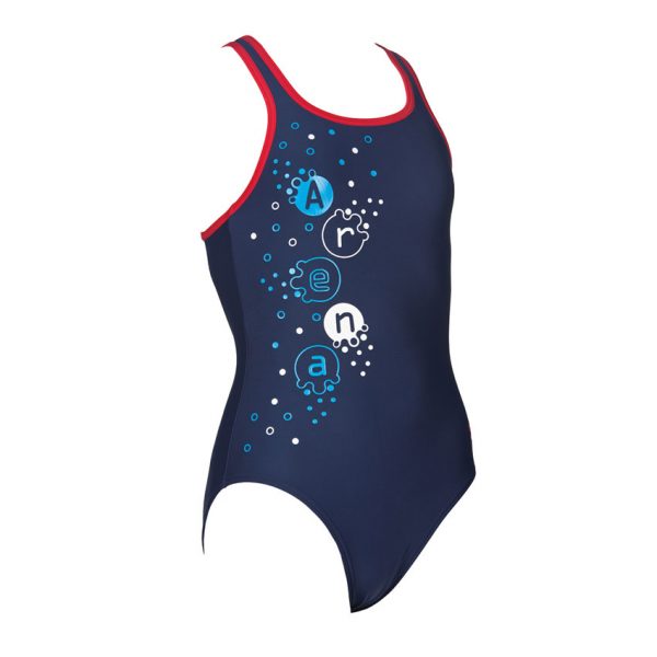 Arena Girls Navy Blue Submarine Swimsuit