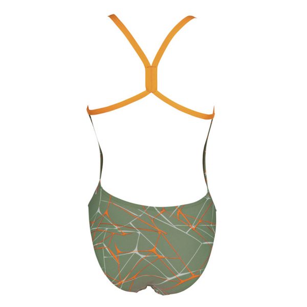 Arena Water Green High Leg Swimsuit