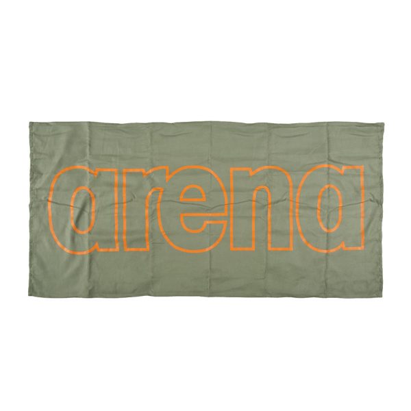 Arena Microfibre Gym Towel - Green