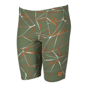 Arena Boys Green Water Jammers