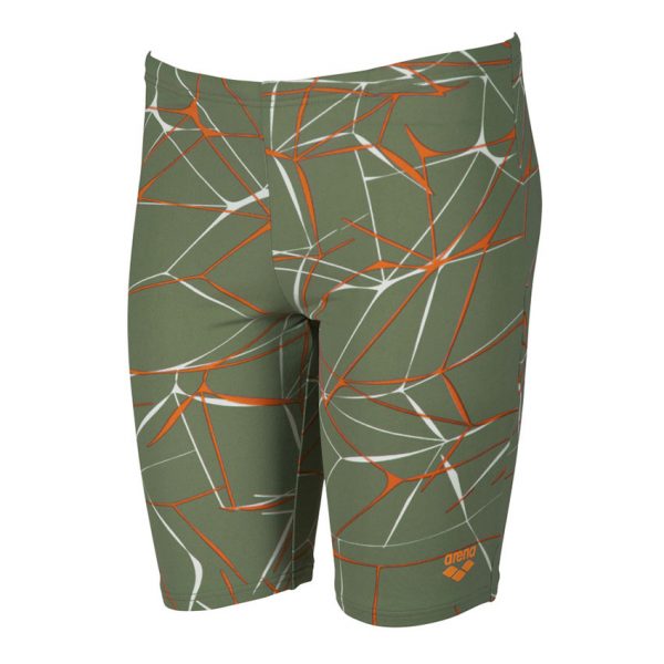 Arena Boys Green Water Jammers