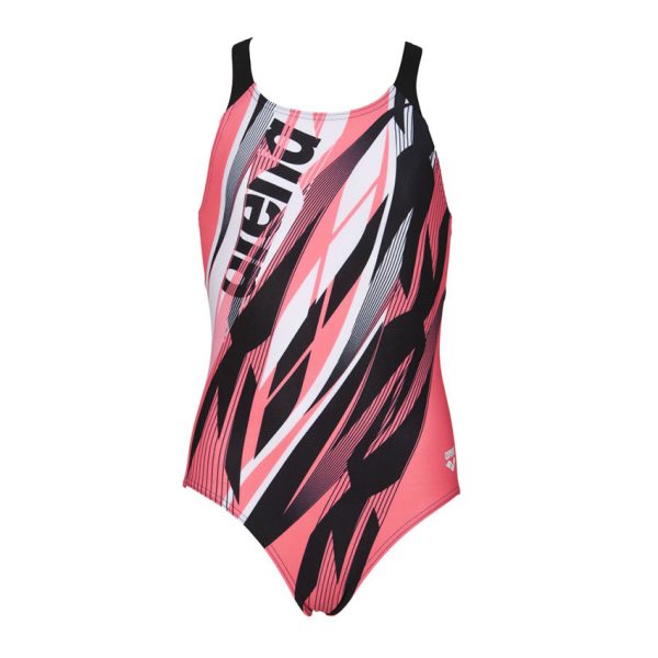 Arena Zephiro Girls Pink Swimsuit