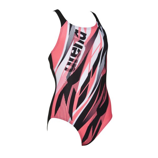 Arena Zephiro Girls Pink Swimsuit