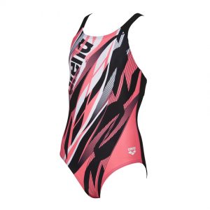 Arena Zephiro Girls Pink Swimsuit