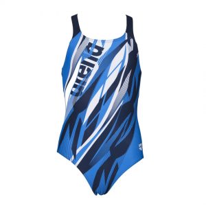 Arena Zephiro Girls Blue Swimsuit