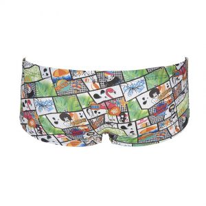 Arena Mens Summer Comics Low Waist Swim Shorts