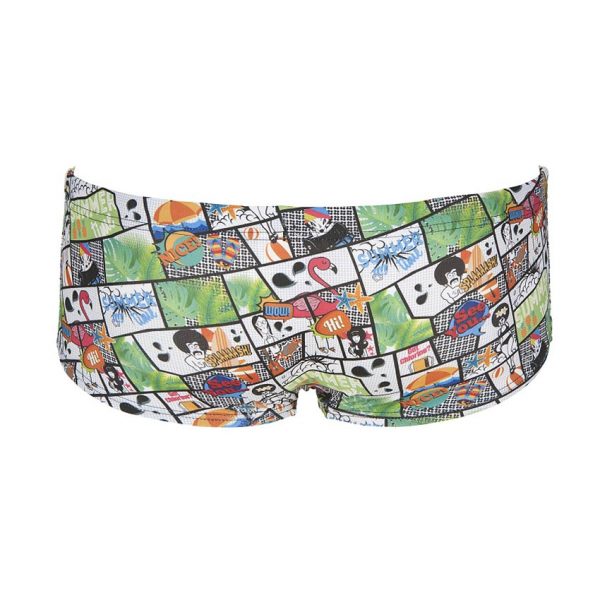 Arena Mens Summer Comics Low Waist Swim Shorts