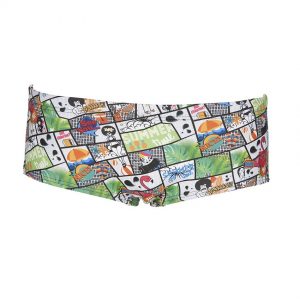 Arena Mens Summer Comics Low Waist Swim Shorts