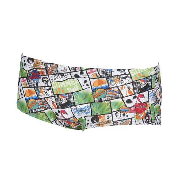 Arena Mens Summer Comics Low Waist Swim Shorts