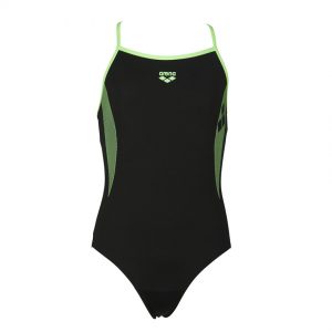 Arena Demetra Girls Black Swimsuit