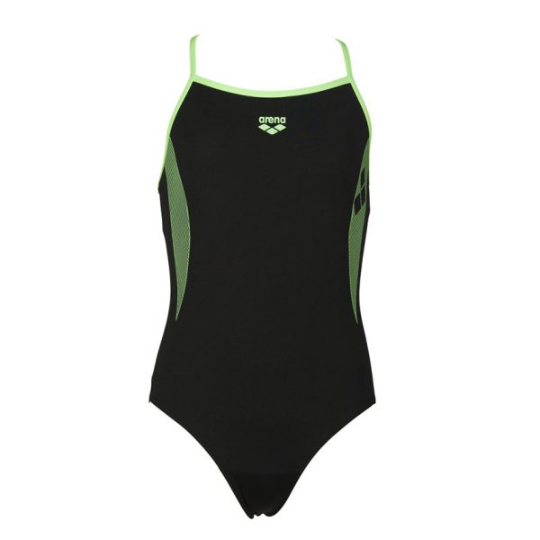 Arena Demetra Girls Black Swimsuit