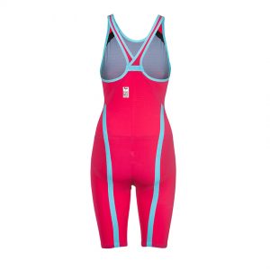 Arena Carbon Flex VX Closed Back Suit Red / Turquoise