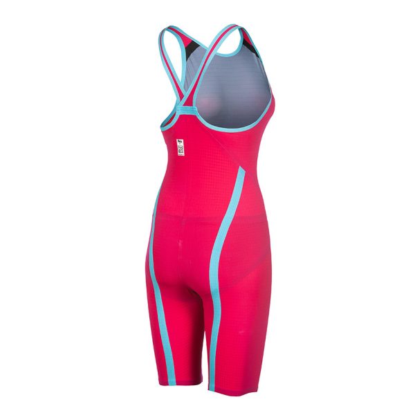 Arena Carbon Flex VX Closed Back Suit Red / Turquoise