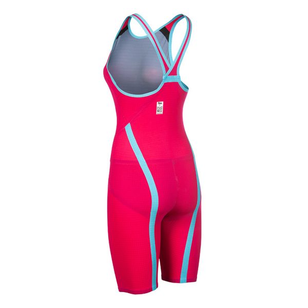 Arena Carbon Flex VX Closed Back Suit Red / Turquoise